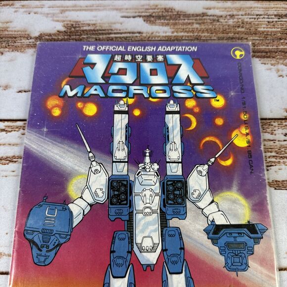 MACROSS #1 Comico Comics 1984 1st Robotech Official English Adaption - Picture 2 of 3